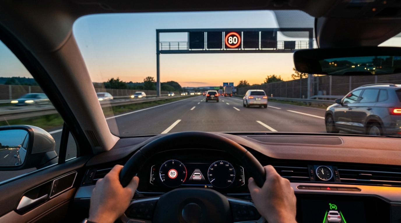 Aktywny tempomat (ACC) i systemy rozpoznawania znak&oacute;w &ndash; komfort, kt&oacute;ry przekłada się na bezpieczeństwo