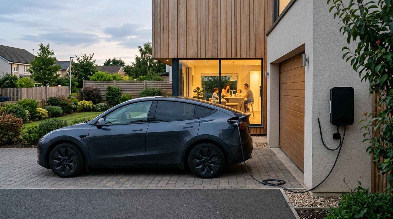 Ładowanie V2H: samochód elektryczny jako magazyn energii domu