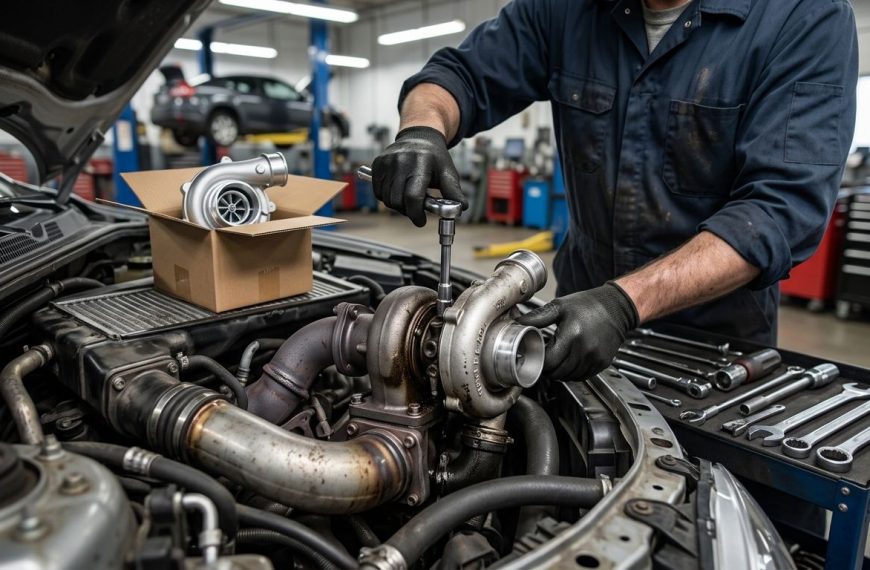 Turbosprężarka w samochodzie: objawy awarii i koszty naprawy
