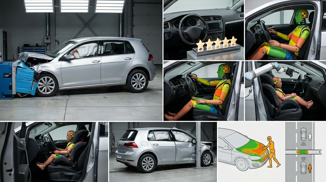 Jak czytać wyniki testów zderzeniowych Euro NCAP krok po kroku?
